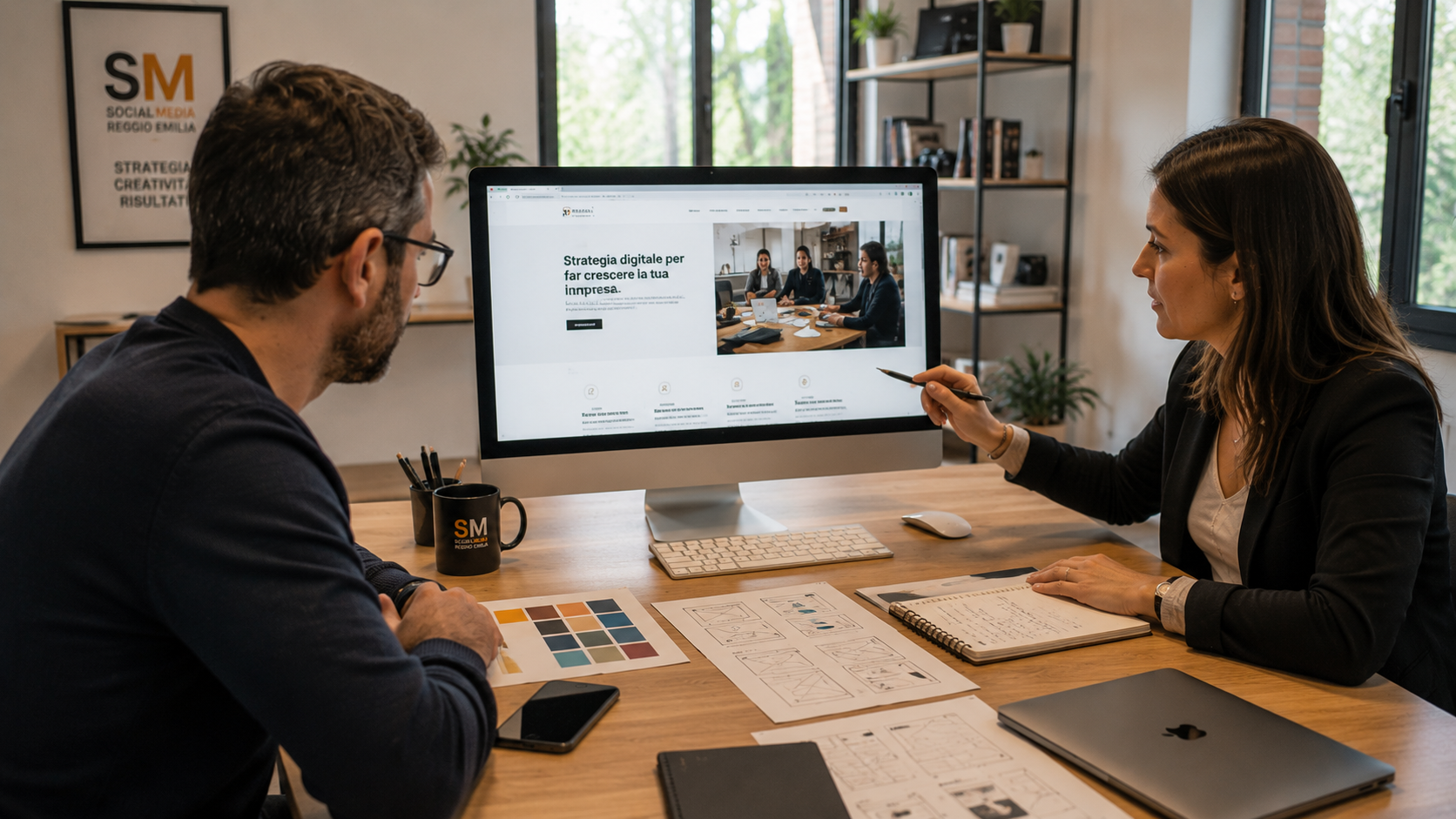 Realizziamo siti web su misura per attività, professionisti e